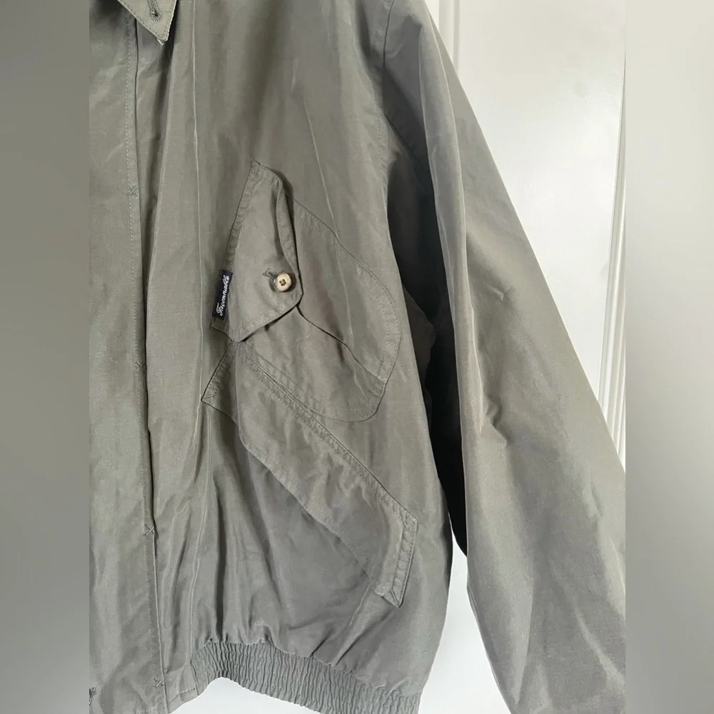 Faconnable Dark olive Bomber Jacket
